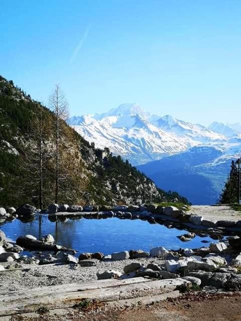 Appartement Montagne Spacieux, Piscine, Spa A Arc 1950 Les Arcs  ภายนอก รูปภาพ